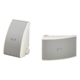 Altavoz de Montaje en Superficie de 2 vias | Woofer 5.25 in | Tweeter 1 in | Media Intemperie | 6 ohms | Par | Color Blanco