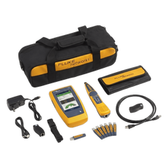 Kit Avanzado de Calificador de Red LinkIQ, Para Verificar Rendimiento de Cableado Hasta 10Gbps Basado en Frecuencia, con Pantalla Multitáctil a Color