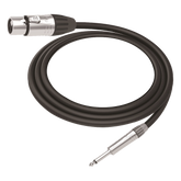 Cable de Audio | XLR 3 Polos Hembra a Plug 1/4 in mono | Conector Seetronic Serie M SCMF3 - MP2X | Longitud 3m