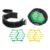 Herramienta Para Peinado y Organización de Cables, Incluye Organizador Verde Para Diámetros de Cables de 4.6 a 6.3 mm (0.18 a 0.25 Pulgadas) y Amarillo Para 5.9 a 7.9 mm (0.23 a 0.31 Pulgadas)