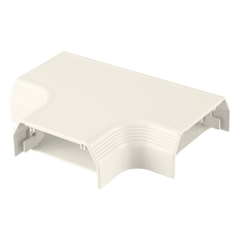 Accesorio en "T", para uso con canaleta T70, Material PVC Rígido, Color Blanco