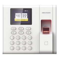 Checador de Huella con Batería de Respaldo / 1,000 Huellas / 100,000 Eventos / LCD 2.4 Pulgadas / TCP-IP / USB / Lector EM 125 kHz / iVMS-4200