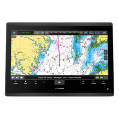 Plotter de Navegación GPSMAP 1623xsv / Pantalla Táctil IPS 15.6" Full HD / Salida de sonda CHIRP 1 kW con ClearVü y SideVü / Compatibilidad LiveScope y Panoptix / Conectividad NMEA 2000 y 0183 / IPX7 Resistente al Agua / Dual
