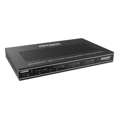 Matriz HDMI 4×4 | Video Wall | Seamless Switch | 10 Modos de Visualización | 4K@60Hz 4:4:4 | HDMI 2.0b y HDCP 2.2 | Control vía Web, IR, RS-232 y TCP/IP