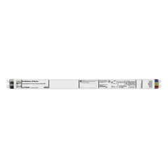 Balastra electrónica atenuable EcoSystem H-Series para 2 lámparas fluorescentes T5 lineales de 28 W, entrada universal 120-277 V, atenuación de 100% a 1%