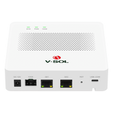 Mini OLT de 1 Puerto GPON SC/UPC con 3 puertos Uplink (2 puertos Gigabit Ethernet + 1 puerto SFP/SFP+) , hasta 64 ONUs / ONTs
