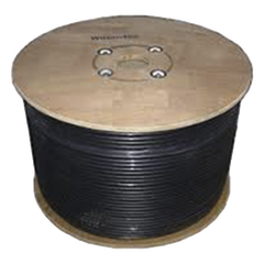 Carrete de Cable Coaxial de Baja Perdida WILSONRG11 Tipo RG11. 75 Ohm de Impedancia. 152.4 Metros (500 Pies)