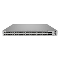 Switch eKit Distribución/Core MultiGigabit PoE+ Capa 3 / 48 puertos PoE+ 2.5 Gbps + 4 SFP+ / iStack / PoE Perpetuo (360 W) / Libre de Licenciamiento