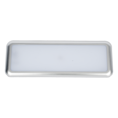 Luz LED Rectangular para interiores, 48 LED, 12-24 Vcd, 1392 lúmenes