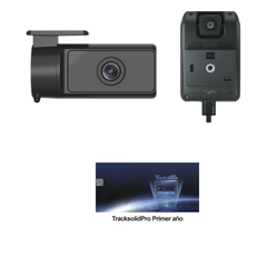 KIT Dashcam con sistema de control ADAS (asistencia de manejo) y Camara de cabina (CI03) / Multiples alarmas /Comunicación dos vías / ideal para flotas vehiculares / Facil instalacio / Incluye primer año de plataforma TrackSolidPro