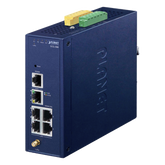 (LoRa) Gateway Industrial LoRaWAN con 5 puertos 10/100/1000T, Banda de 902 a 928 MHz, Con 2 Entradas y Salidas Digitales