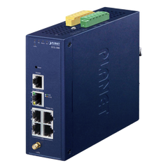 (LoRa) Gateway Industrial LoRaWAN con 5 puertos 10/100/1000T, Banda de 902 a 928 MHz, Con 2 Entradas y Salidas Digitales