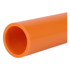 Ducto para Fibra Óptica 1" Liso RD11, Color Naranja Prelubricado, Rollo de 200 Metros