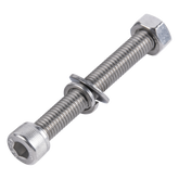 Tornillo acero inoxidable M8*65 para montajes de modulos fotovoltaicos