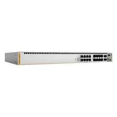 Switch Stackeable Inteligente Capa 3, 8 puertos 1 G / 2.5 G / 5 G / 10 G BaseT PoE+, 8 puertos 1 G / 10 G SFP+ y 2 puertos 40 G QSFP, 240 W