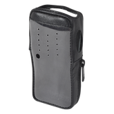 Funda para Radio Portátil / Piel Reforzada con Frente Transparente / Acceso Directo a PTT y Puerto de Accesorios / Para Kenwood TK-2000KV2 y TK-3000KV2