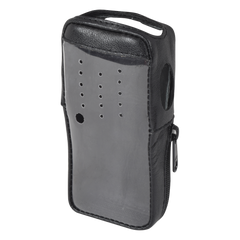 Funda para Radio Portátil / Piel Reforzada con Frente Transparente / Acceso Directo a PTT y Puerto de Accesorios / Para Kenwood TK-2000KV2 y TK-3000KV2