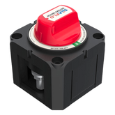 Interruptor Desconexión Batería SEAFLO SFCBS-300-202 / Monocircuito ON-OFF / 275A DC Continuo / 900A DC Arranque / Cobre Estañado / IP68 / Cumple ABYC-UL-SAE