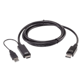 Cable HDMI a DisplayPort True 4K de 1,8 m