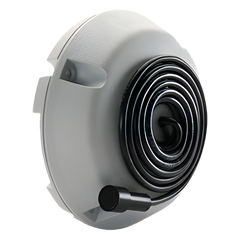 Micrófono omnidireccional captación de sonido hasta 5 mts en cualquier dirección, compatible con todas las marcas de cámaras, extensión de cable de 1 m para utilizarse cuando la altura del techo pasa de los 5 m