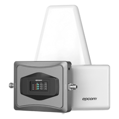 Kit Amplificador de Señal Celular 4G / Mejora las llamadas convencionales y VoLTE / Soporta los datos de las tecnologías 2G, 3G y 4G de TELCEL, AT&T y MOVISTAR / Cubre hasta 600 m2.