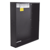 Gabinete metálico (backbox) de dos niveles para amplificadores y fuentes de alimentación / serie EQ ONYX de NOTIFIER / negro