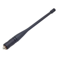 Antena UHF Helicoidal / 400-470 MHz / Ganancia 0 dBd (Unitaria) / Longitud 170 mm (6.7 in) / Conector Rosca Monopolo / Radios Motorola DEP550, DEP570, DEP550e, DEP570e, DGP8050, DGP8550, DGP8050e, DGP8550e