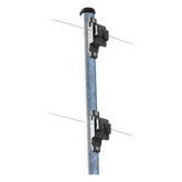 Aislador de Paso Reforzado para Cercos Eléctricos / Aislamiento hasta 18 kV / Resistente a Clima Extremo / Polipropileno y Policarbonato