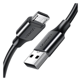 Cable USB-A a Micro USB | 2 Metros (6.56 Pies) | Tecnología de Carga Rápida Qualcomm / QC 3.0/2.0 | Recarga hasta 18W | Transmisión de Datos hasta 480Mbps | Tecnología de Carga Segura | Hasta 5,000 Flexiones | ABS y PVC de Alta Duración