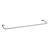Barra para Aliviar Tensión o Peso Atrás de Patch Panel, Extendida de 5 Pulgadas, Color Negro