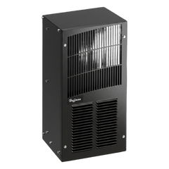 Aire Acondicionado Compacto Para Exterior, Uso en Gabinetes de Telecomunicaciones de Grado Industrial, Frío T20, 2000 BTU, 115 Vca, de Acero, Color Negro