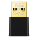 Mini Adaptador USB inalámbrico doble banda AC 600 Mbps, antena onmidireccional.