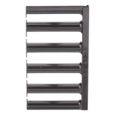 Dedos Administradores con Control de Radio de Curvatura, 5 in de Profundidad, 5 UR, Color Negro