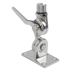 Montaje Rotativo de Acero Inoxidable / Ajuste de 4 posiciones / Rosca Estándar 1-1/4
