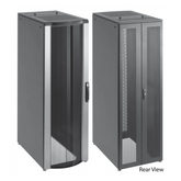 Gabinete de Telecomunicaciones de 45 UR ProLine FloTek, 606 mm de Ancho, 899 mm de Profundidad, Color Negro