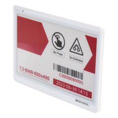 Etiqueta de Tinta Electrónica / ESL / 7.5 Pulgadas / Uso en Estantes / Bluetooth