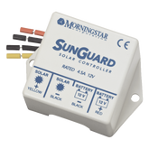 Controlador de Carga Solar PWM SunGuard 4.5 A / 12 VCC / Compensación de Temperatura / 100% Estado Sólido / -40°C a +85°C