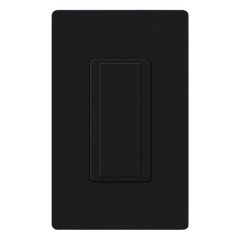 Interruptor remoto de pared para encendido y apagado multilocación (3 y 4 vías), 120 V, complemento de interruptores RadioRA 2 y RA2 Select, color negro