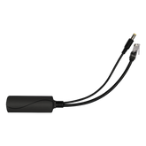 Splitter PoE / IEEE 802.3af/at / 30W / Puerto Gigabit / Salida DC 12V 2A / Indicadores LED / 95x26x20 mm (3.74x1.02x0.79 in)