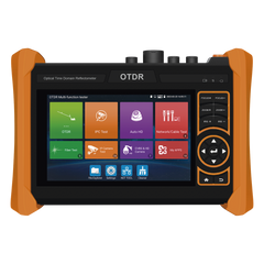 Tester Profesional OTDR y Video | Fibra Óptica | Cámaras IP | Cableado y Redes| Pantalla 5.4" Táctil | Soporta 4K/8K | HDMI/VGA | Medidor Potencia Óptica | Alcance 150KM | Localizador Fallos VFL | PoE Integrado | WiFi | In