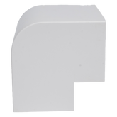 Esquinero Exterior Color Blanco de PVC Auto Axtinguible, Para Canaleta TMK-4577 (5510-02001)