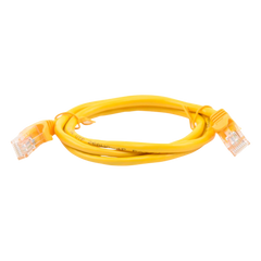 Cable de Parcheo UTP Cat5e - 1 Metro (3.28 Pies) - Amarillo