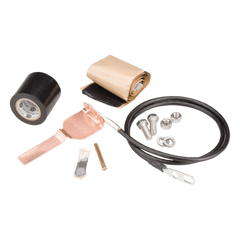 Kit de Puesta a Tierra HELIAX para Cable Coaxial Corrugado 1-1/4 pulgadas