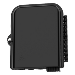 Cierre de Empalme para 24 fusiones de fibra óptica, Interior/Exterior, con 8 acopladores SC/APC y splitter 1x8 SC/APC Incluido, IP65, 3 Puertos para Fibra Troncal o Distribución