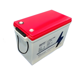 Batería de Litio LiFePO4 Ciclo Profundo / 12.8 Vcc / 280 Ah / 3.58 kWh / 6000 Ciclos / Descarga 140 A / Carga 100 A / BMS con Corte a 11.2 Vcc / Solar y Marina