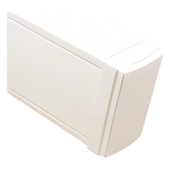 Tapa final en color blanco de PVC auto extinguible, para canaleta TEK100 (5591-02001)
