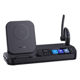 Auriculares Yealink BH71 Workstation Mono con pantalla táctil de 3"/Bluetooth 5.3/Cancelación de ruido con 4 micrófonos/Hub USB/Carga inalámbrica para dispositivos móviles