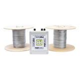 Kit IRONCLAD de Cable Sensor Perimetral Blindado / 150 m (492 ft) / 2 Zonas Independientes / Deteccion por Vibracion / Sin Falsas Alarmas / Tarjeta LPU400 / Calibracion por Software