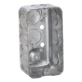 Caja (Chalupa) 4x2"/ Profundidad 1-7/8"/ 10 Entradas de 1/2"/ Troquelada.