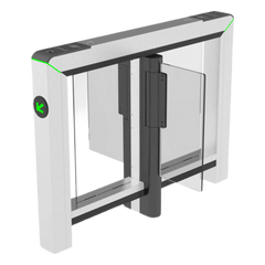 Torniquete central Mars-S1200 / Compatible con Mars-S1000, RFID-Fingerprint-QR / Anti-pinch y Anti-tailgating / Accesibilidad para Sillas de Ruedas / Desbloqueo de Emergencia / Estructura Modular / Acero Inoxidable SUS304